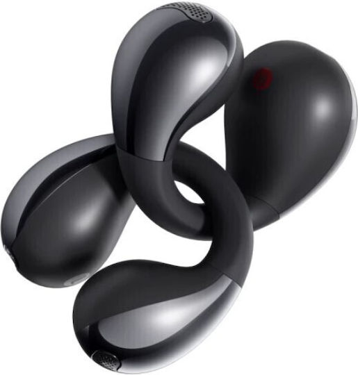 Boompods Open Ear Bluetooth Handsfree Earphones with Sweat Resistance and Charging Case Black view 3
