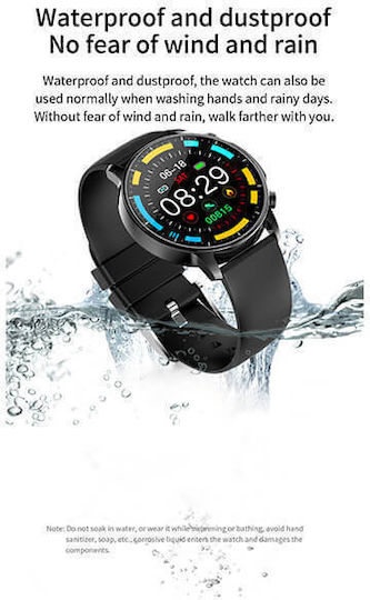 V23 Aluminium 40mm Smartwatch with Heart Rate Monitor (Gray) view 4