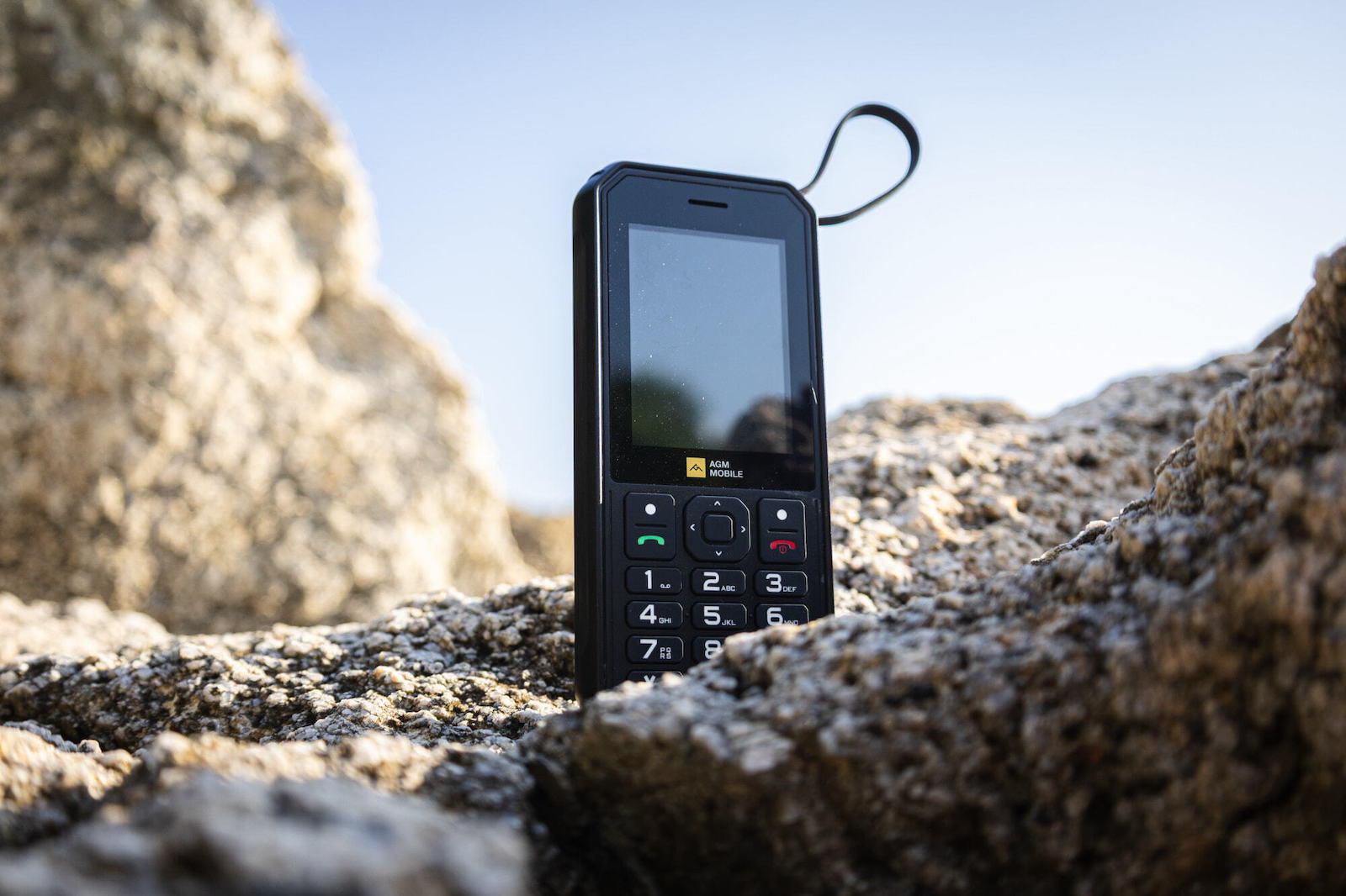 AGM M11 Dual SIM Rugged Mobile Phone with Buttons Black view 3