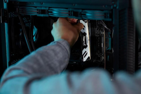 Kingston Fury Renegade Silver DDR5 32GB RAM with 2x16GB Modules and Speed 7200 for Desktop KF572C38RSK2-32 view 7