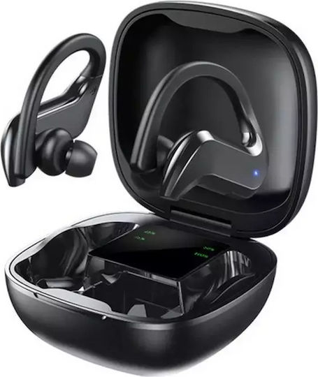 Izoxis 22592 In-ear Bluetooth Handsfree Earphones with Charging Case Black view 5