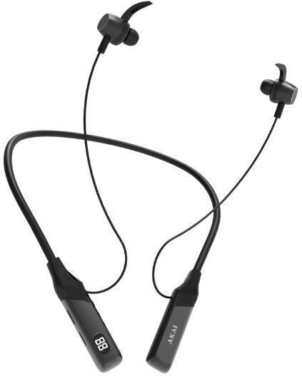Akai Proffesional BTN-B100 In-ear Bluetooth Handsfree Earphones Black view 4