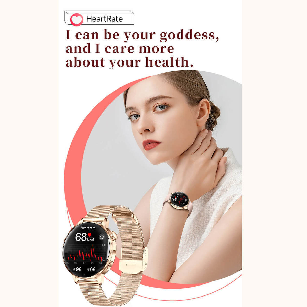 Smartwatch Microwear I220 Silver Steel view 6