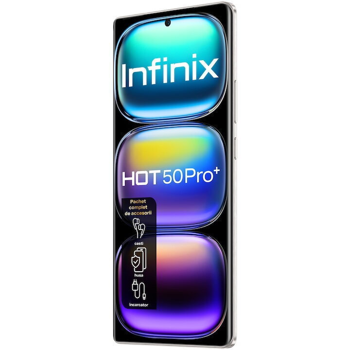 Infinix Hot 50 Pro+ Dual SIM (8/256GB) Titanium Gray vue 4