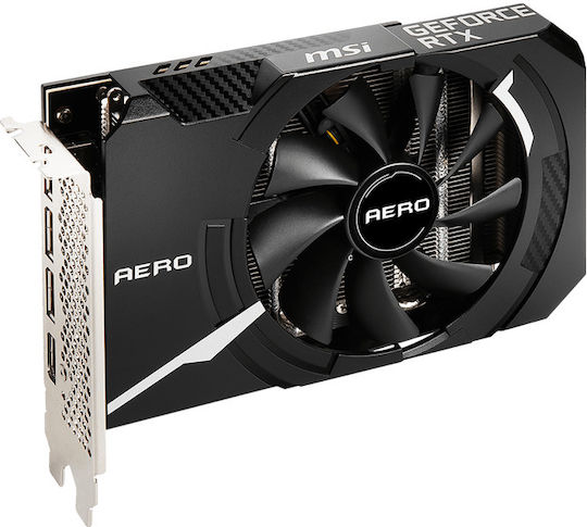 MSI GeForce RTX 3050 8GB GDDR6 Aero ITX OC Graphics Card view 3