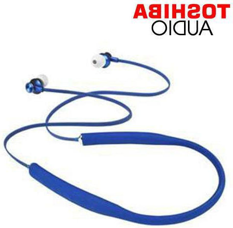 Toshiba Active Fit 3 In-ear Bluetooth Handsfree Earphones Blue view 2