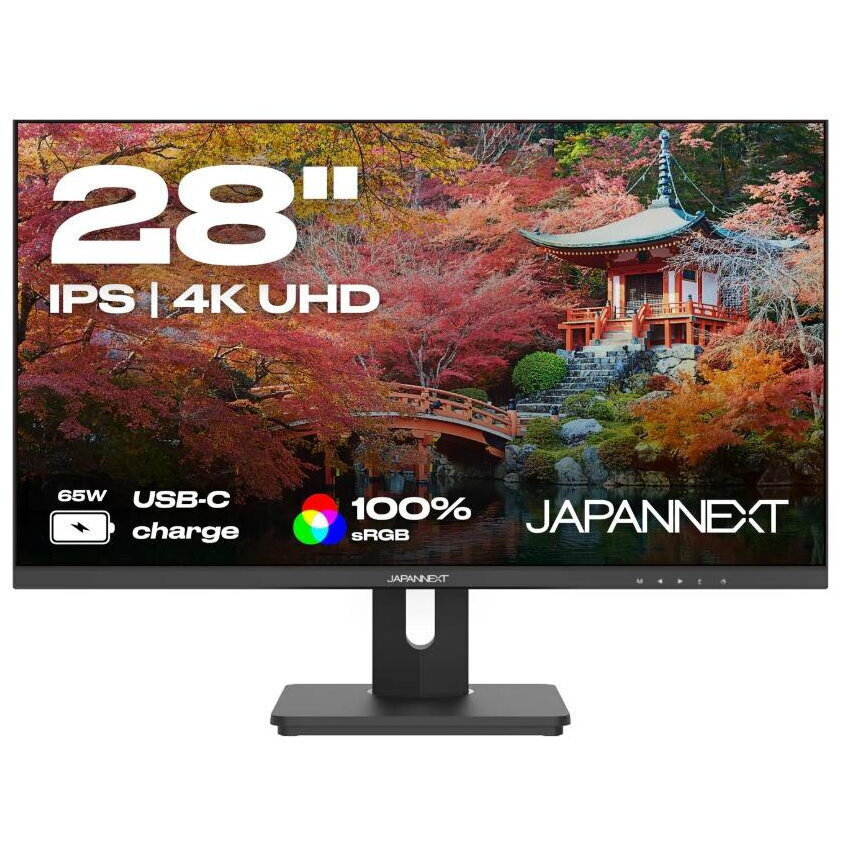 Japannext JN-IPS282UHDR-C65W IPS Monitor 28" 4K 3840x2160
