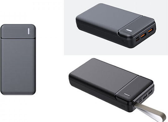 Techsuit PB-N1 Power Bank 10000mAh with 2 USB-A Ports Black vue 6