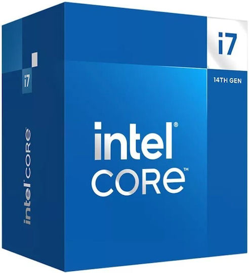 Intel Core i7-14700F 2.1GHz Processor 20 Core for Socket 1700 in Box with Heatsink view 2