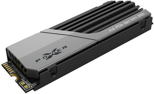 Silicon Power XS70 SSD 2TB M.2 Type With PCI Express 4.0 Connection And Heatsink PS5 Compatible SP02KGBP44XS7005