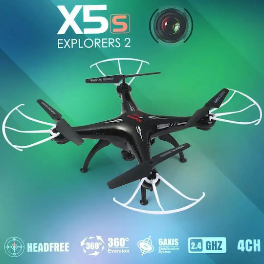 Syma X5SC Drone 2.4 GHz with 720p Camera and Controller view 6