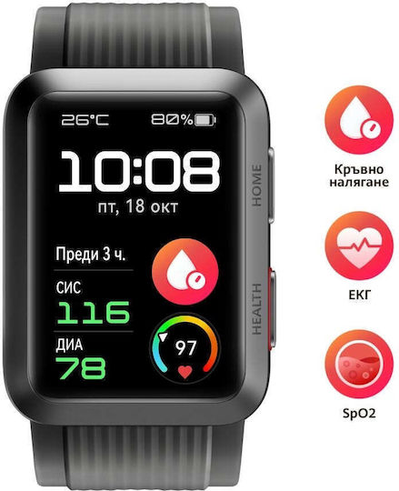 Huawei Watch D Aluminium with Heart Rate Monitor (Black) view 6
