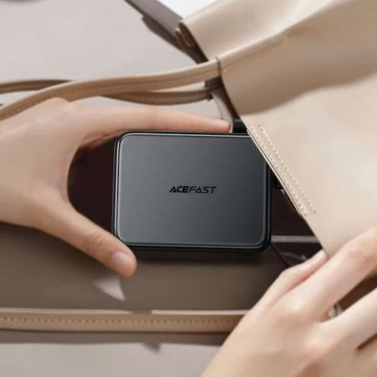 Acefast Power Bank 10000mAh 22.5W with USB-A Port and 2 USB-C Ports Black view 6
