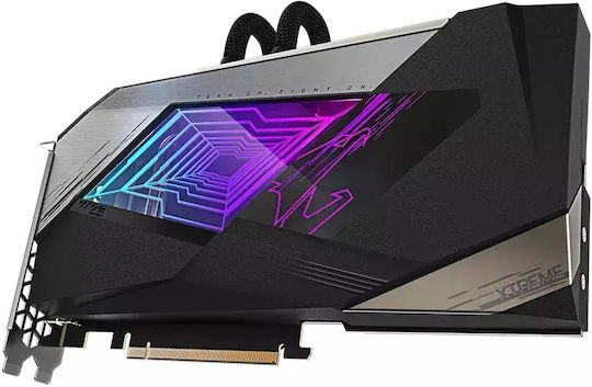 Gigabyte GeForce RTX 4070 Ti 12GB GDDR6X Aorus Xtreme Waterforce Graphics Card view 3