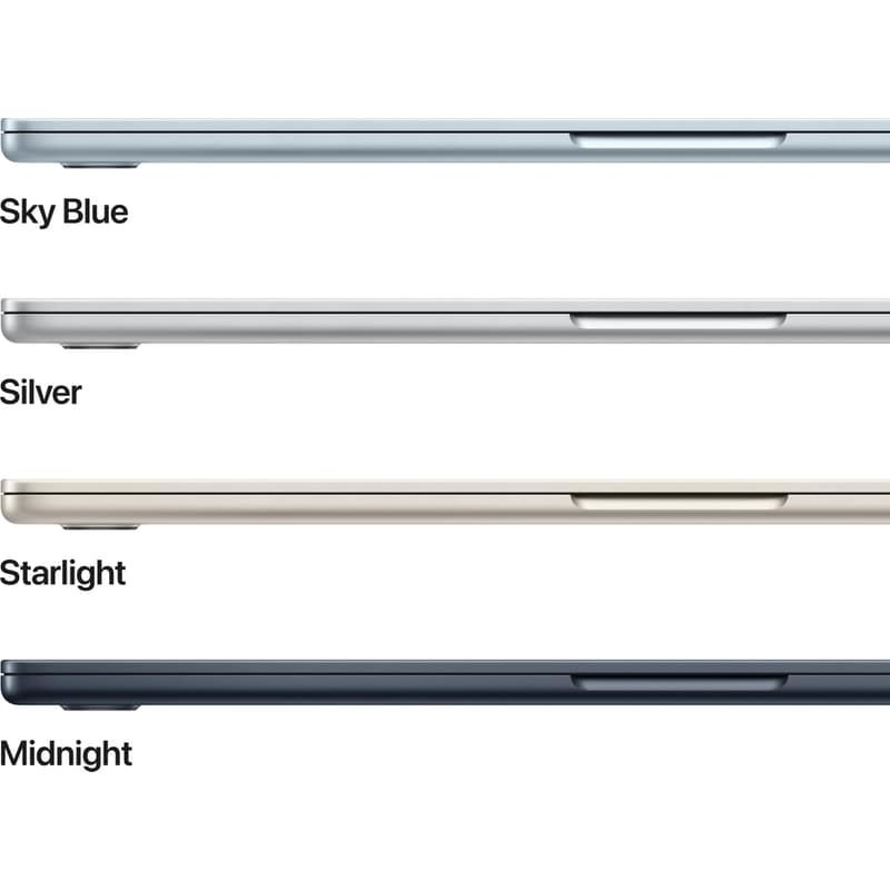 Apple MacBook Air 15.3" IPS Retina Display (M4-10-Core/16GB/512GB SSD/10-Core GPU) with 35W Charger (Dual Port) Midnight (International English Keyboard) view 5