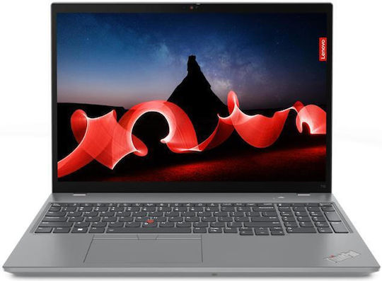 Lenovo ThinkPad T16 Gen 2 16" IPS FHD+ (i7-1355U/16GB/512GB SSD/W11 Pro) Storm Grey (US Keyboard)
