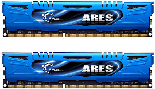 G.Skill Ares DDR3 16GB RAM with 2x8GB Modules and Speed 2400 for Desktop F3-2400C11D-16GAB
