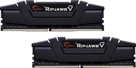 G.Skill Ripjaws V DDR4 32GB RAM with 2x16GB Modules and Speed 3200 for Desktop F4-3200C16D-32GVK