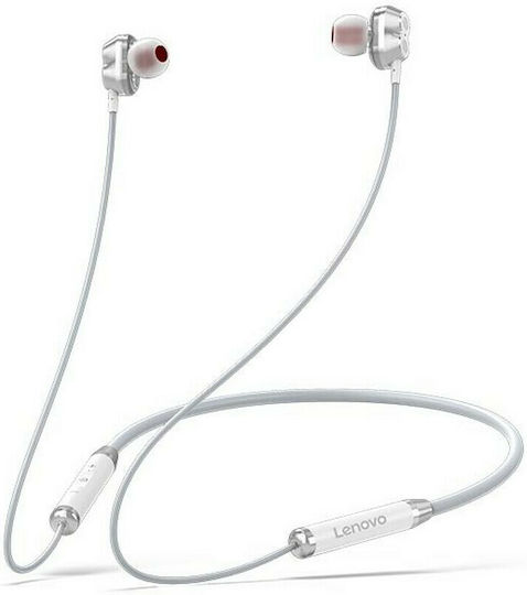 Lenovo HE08 In-ear Bluetooth Handsfree Earphones White view 1