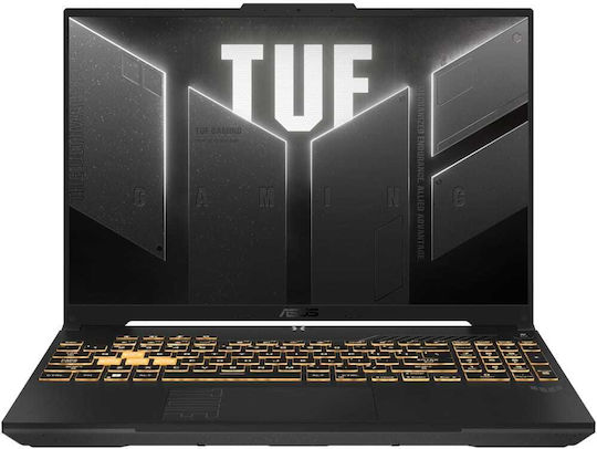 Asus TUF Gaming F16 FX607JV-QT180 16" FHD+ 165Hz (i7-13650HX/16GB/1TB SSD/GeForce RTX 4060/No OS) Mecha Gray (US Keyboard) view 1