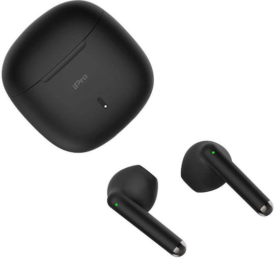 iPro TW100 In-ear Bluetooth Handsfree Earphones with Charging Case Black view 6