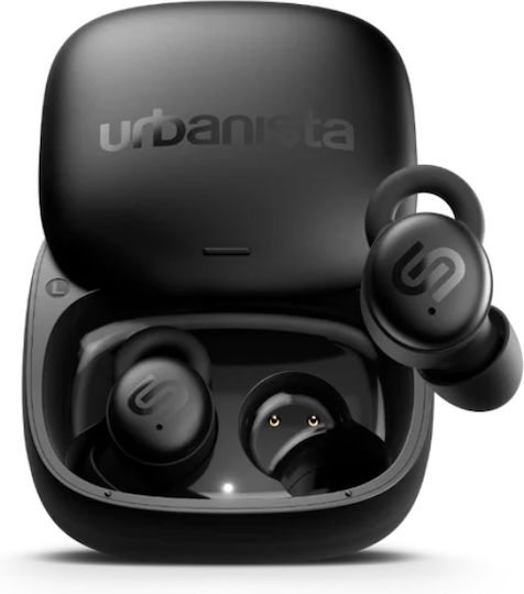 Urbanista Porto In-ear Bluetooth Handsfree Earphones with Sweat Resistance and Charging Case Black view 2