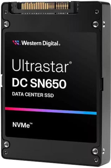 Western Digital Ultrastar DC SN650 SSD 7.7TB 2.5'' PCI Express 4.0 view 3