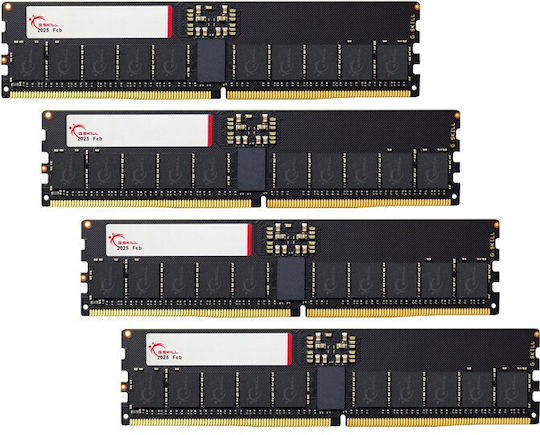 G.Skill T5 Neo DDR5 128GB RAM With 4x32GB Modules And Speed 6400 For Server F5-6400R3239F32GQ4-T5N