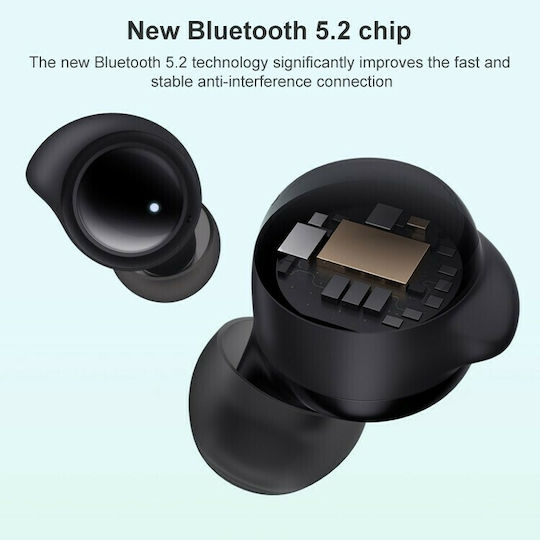 Xiaomi Redmi Buds 3 Lite Bluetooth Handsfree Earphones with Sweat Resistance and Charging Case Black Ansicht 5