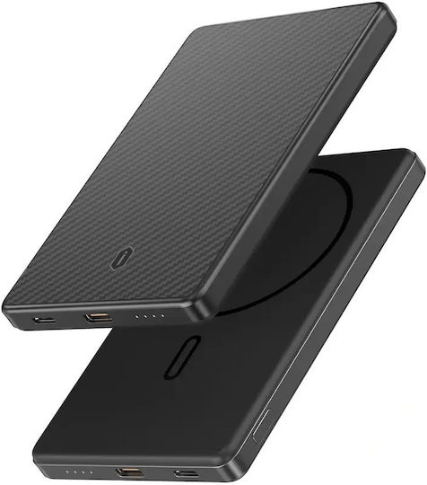 Wiwu P072 MagSafe Power Bank 5000mAh 20W with USB-C Port Power Delivery Black view 1