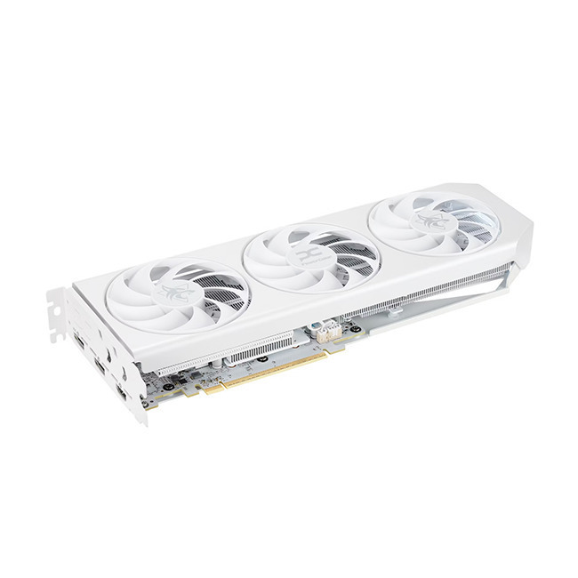 PowerColor Radeon RX 9060 XT 16GB GDDR6 Spectral White OC Graphics Card RX9060XT 16G-L/OC/WHITE view 4