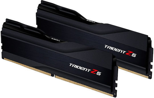 G.Skill Trident Z5 DDR5 32GB RAM with 2x16GB Modules and Speed 5600 for Desktop F5-5600J3636C16GX2-TZ5K vue 5