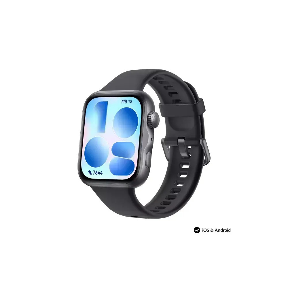 Huawei Watch Fit 5 Aluminum 42mm Waterproof with Heart Rate Monitor Black view 2