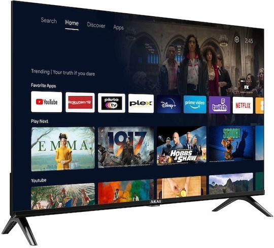 Akai Smart Television 32" HD Ready QLED AKTV3236QS (2024) view 5