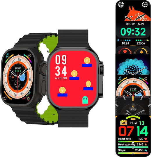 Media-Tech Fusion MT872 Smartwatch with Heart Rate Monitor (Black)