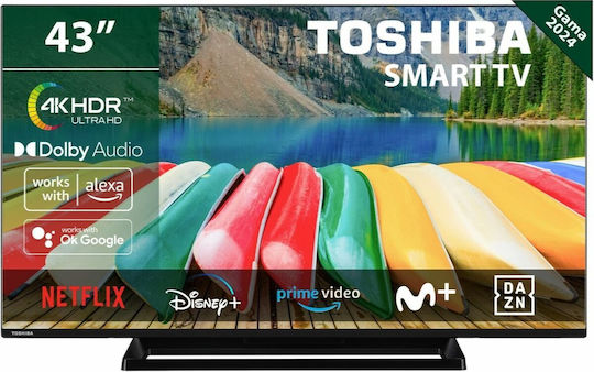 Toshiba Smart Television 43" 4K UHD LED 43UV3363DG HDR (2023) vista 3