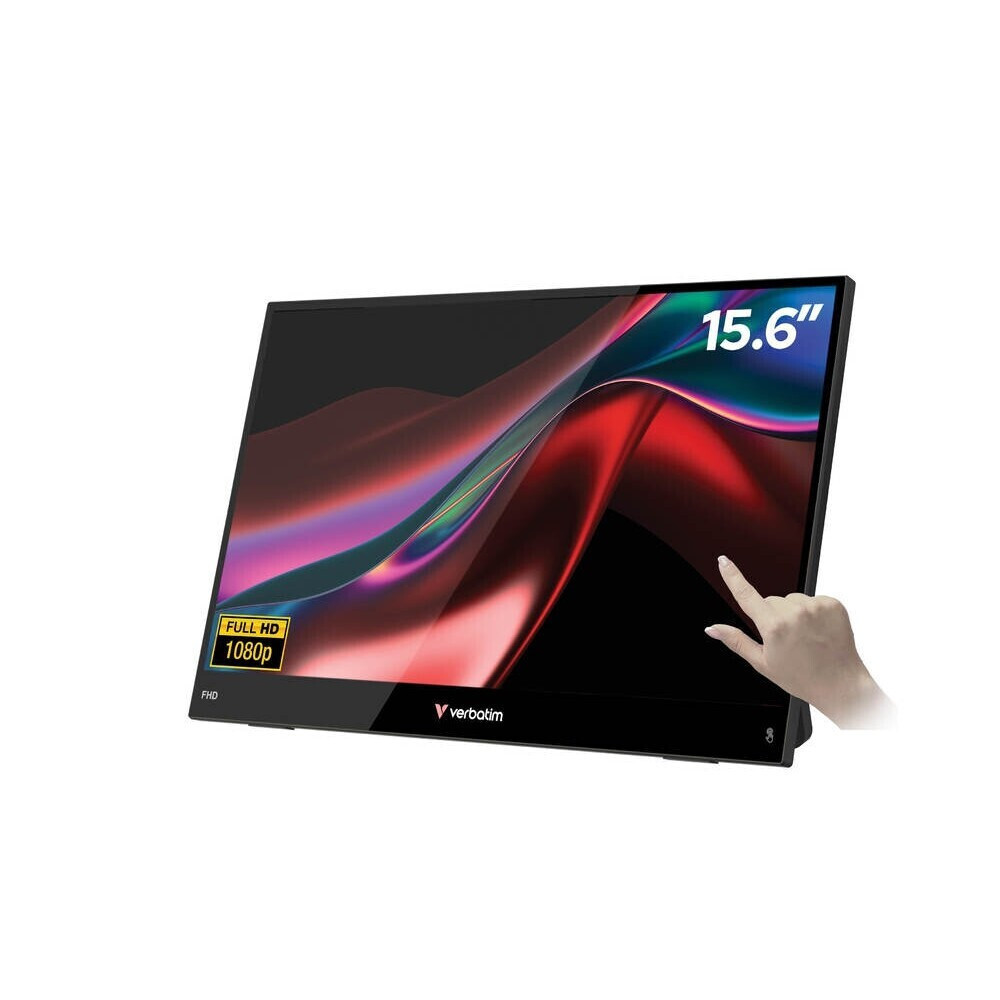 Verbatim Light 32402 IPS HDR Touch Portable Monitor 15.6" FHD 1920x1080 with Response Time 10ms GTG view 5
