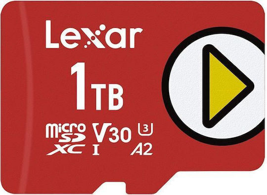 Lexar SDXC 1TB U3 V30 A2 UHS-I 160MB/s Memory Card with Adapter