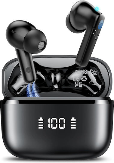 Puqo MD037 In-ear Bluetooth Handsfree Headphones with Sweat Resistance