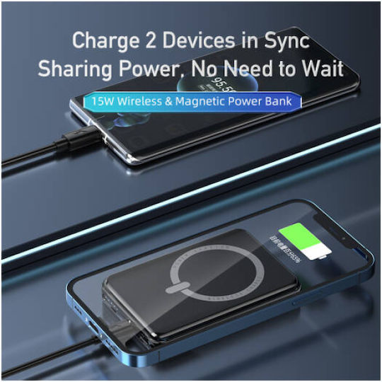 Awei P118K MagSafe Power Bank 5000mAh 15W view 2
