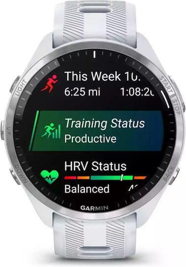Garmin Forerunner 965 Titanium Waterproof Smartwatch with Heart Rate Monitor vue 2