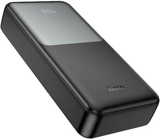 Hoco J136A Power Bank 20000mAh 22.5W with 2 USB-A Ports and USB-C Port Black view 4