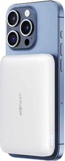Acefast M25 MagSafe Power Bank 5000mAh 20W with USB-C Port White view 2