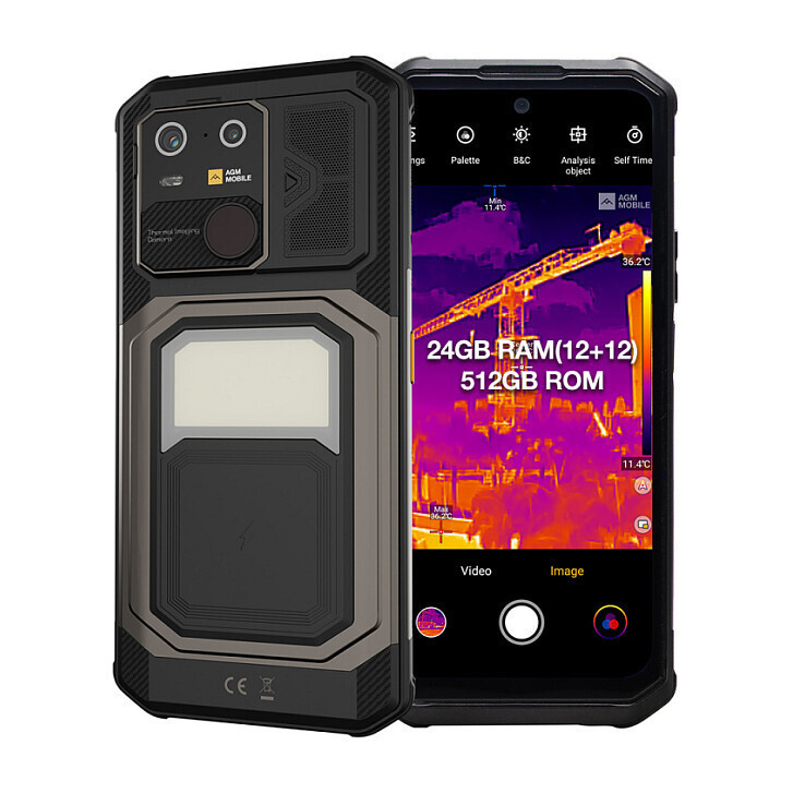 AGM G3 Pro 5G Dual SIM (12/512GB) Rugged Smartphone Black