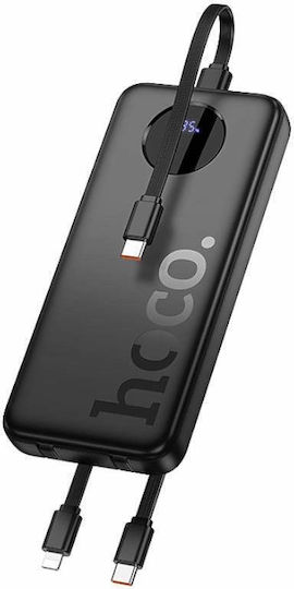 Hoco BJ132 Power Bank 10000mAh with USB-A Port Black view 2