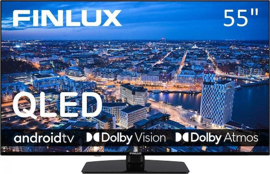 Finlux Smart Television 55" 4K UHD QLED 55-FUH-7161 HDR (2023) view 1