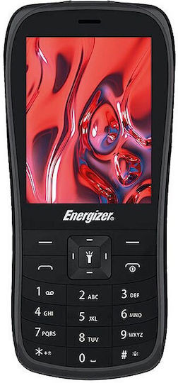 Energizer E29 Dual SIM Mobile with Buttons Black view 2