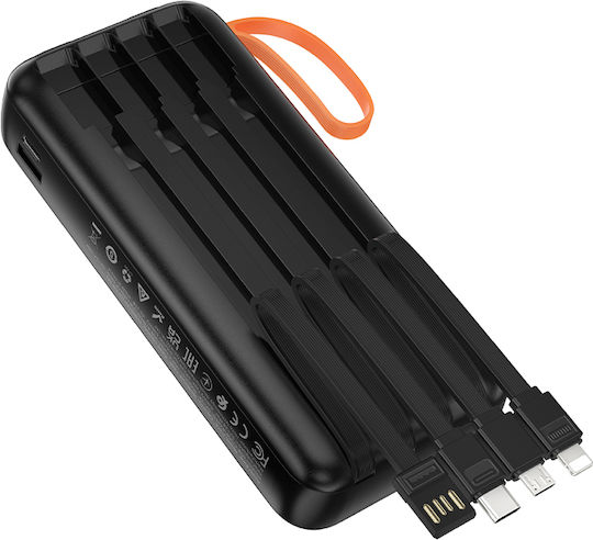 Hoco J151A Spirit Power Bank 20000mAh Black view 4