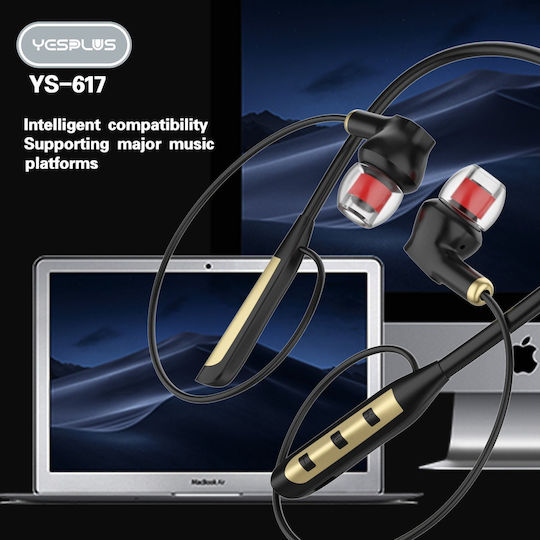 Yesplus YS-617 In-ear Bluetooth Handsfree Earphones Black view 3