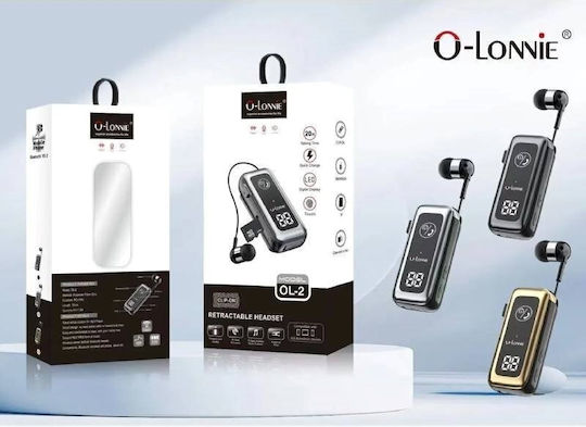 O-Lonnie OL-2 In-ear Bluetooth Handsfree Earphone Lapel Black view 2
